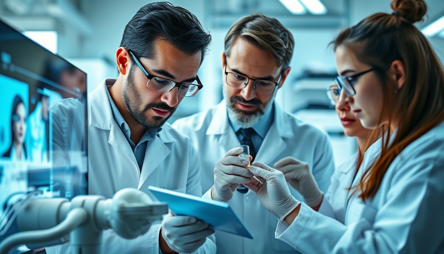 Scientific research in women's health, scientists analyzing lab results.