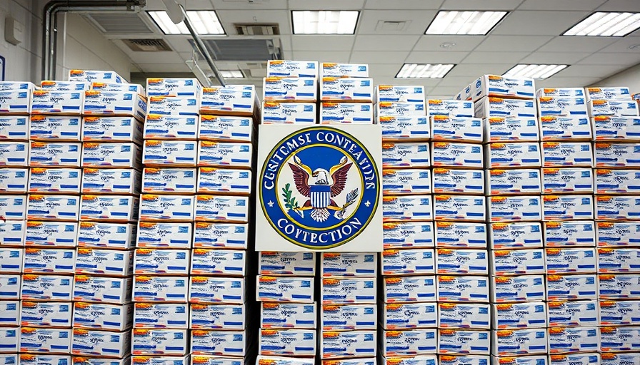 CBP seizes illegal cigarettes in California with agency seal.