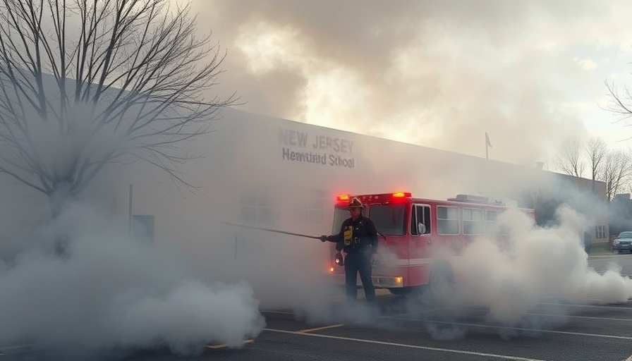 TikTok challenge fire response at New Jersey high school
