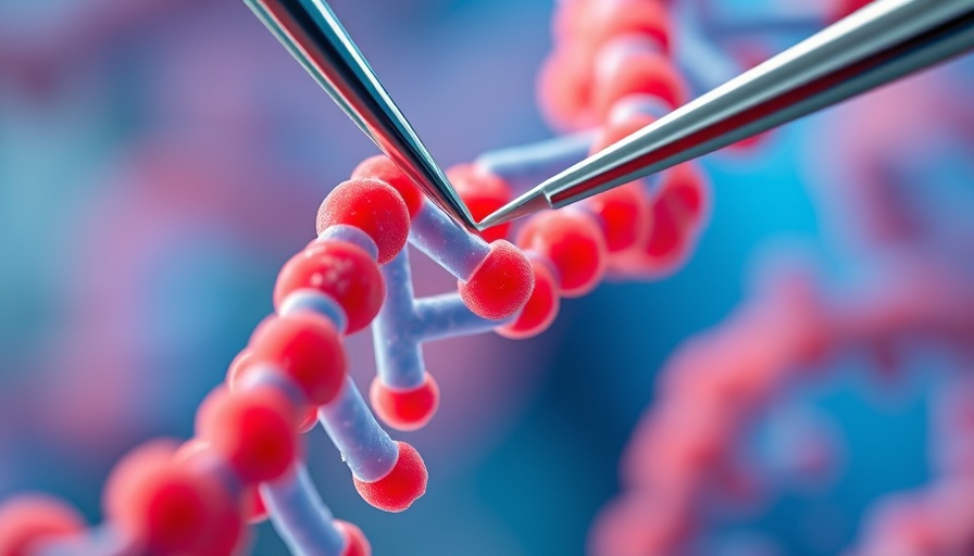 DNA modification with CRISPR treatment, scientific precision