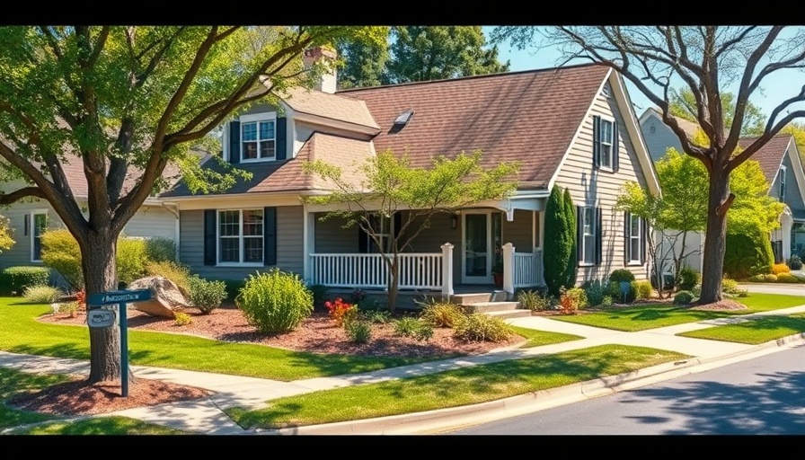Charming suburban Cedar Park home exterior with garden.