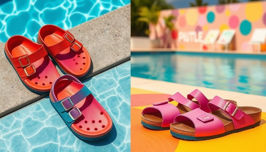 Colorful Birkenstock sandals for healthy feet.