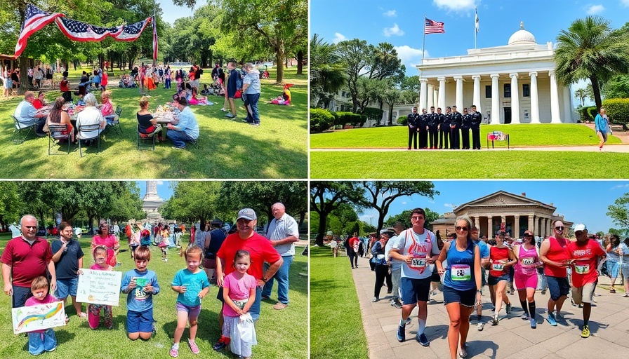 Diverse activities at Memorial Day events in Houston.