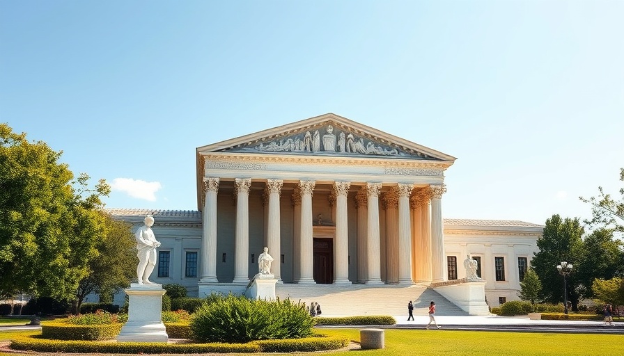 Supreme Court building symbolizes Venezuelan migrant protections end.