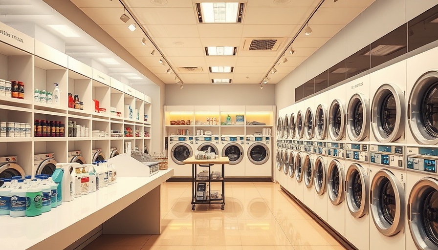 Martinizing Cleaners Cedar Park store interior showcasing organized displays.