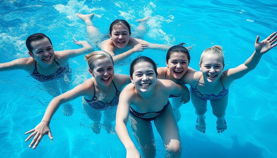 Swimmers enjoying a pool for health and wellness.