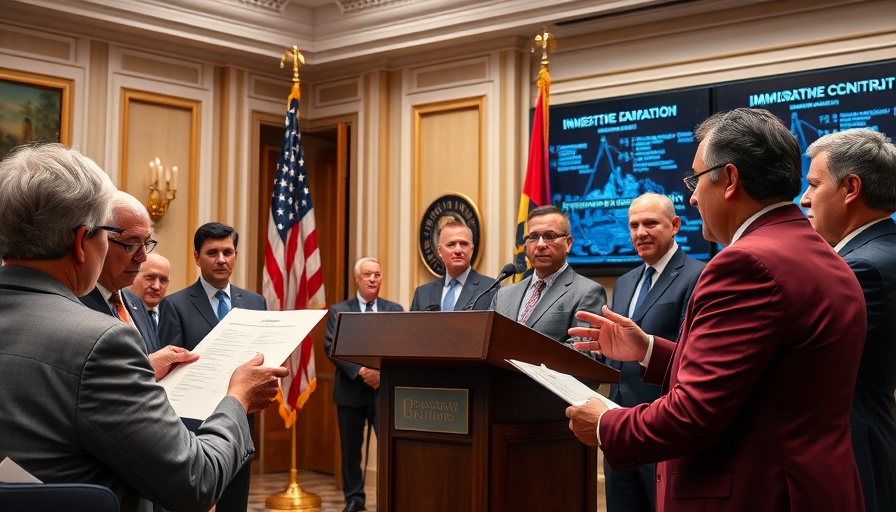 Press conference addressing US foreign policy immigration issues.