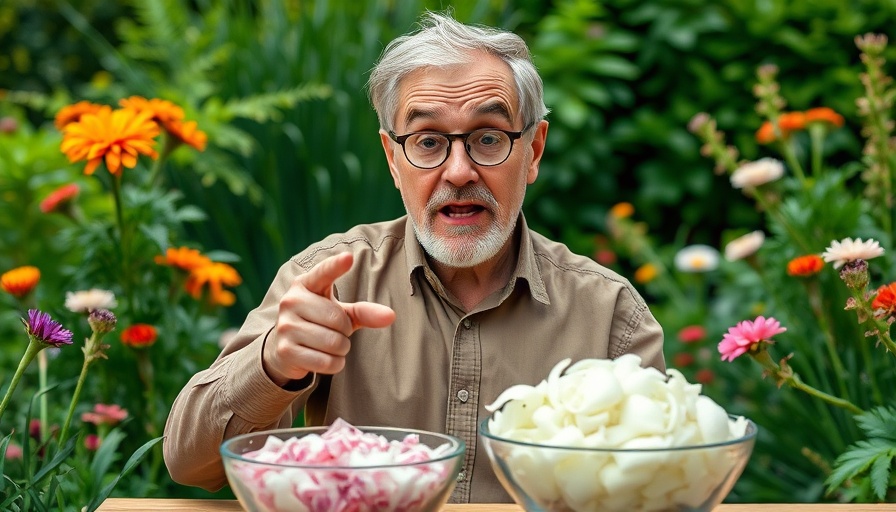 Man amazed by onion juice benefits for extreme hair growth.