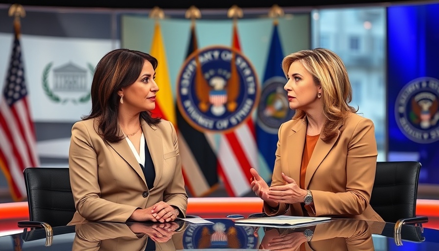 Discussion on U.S. national security in a news studio setting.
