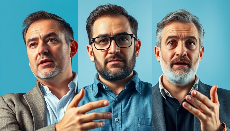 Discussion on Bono USAID cuts claim with three men in split-view.