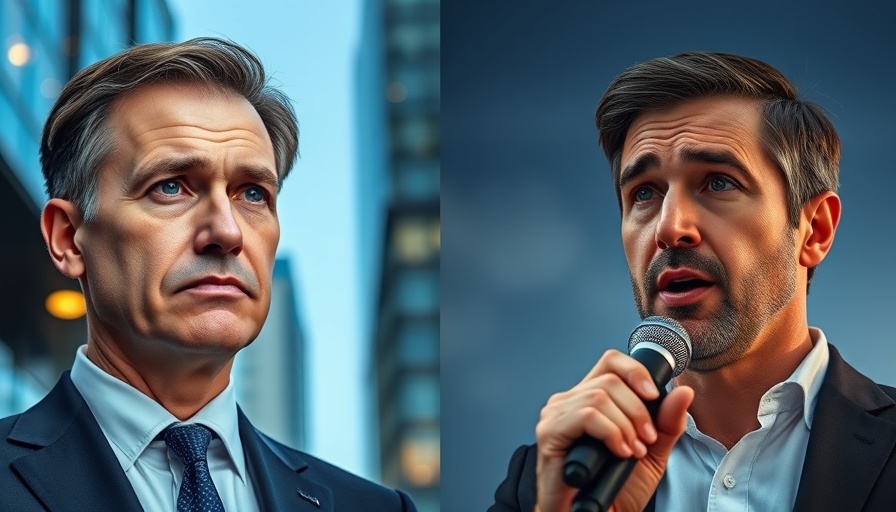 Serious men discussing USA immigration policy.