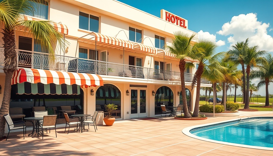 San Diego travel guide for design enthusiasts: Charming poolside hotel with vintage decor.