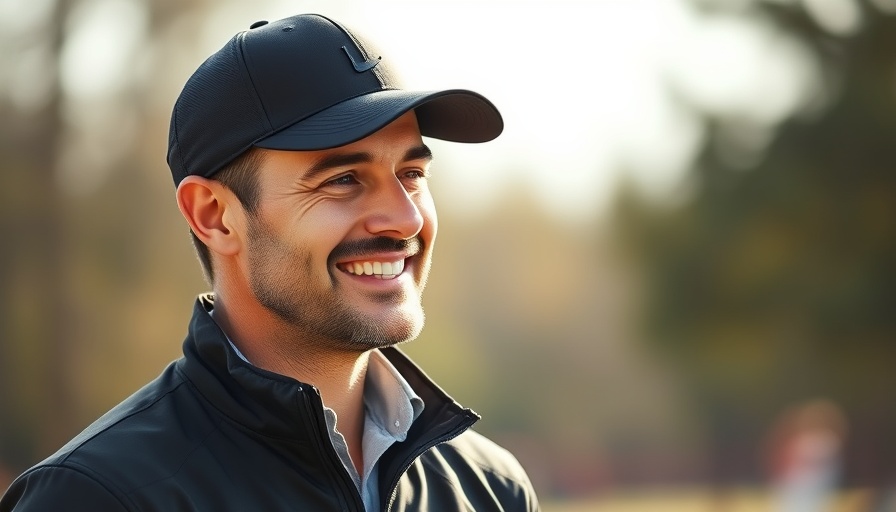 Man in black cap smiling outdoors, unrelated to San Diego sewage crisis.