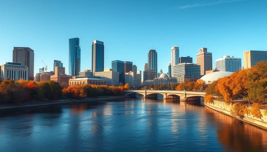 Austin startups thriving in modern skyline view