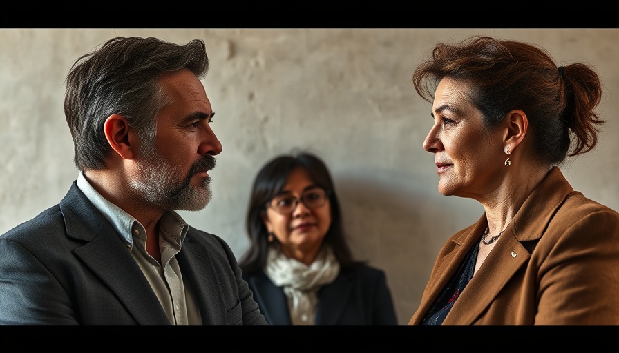 Split image of individuals discussing impacts of Trump's tariffs on Michigan.