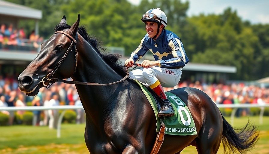 Sovereignty wins Belmont Stakes with jubilant jockey