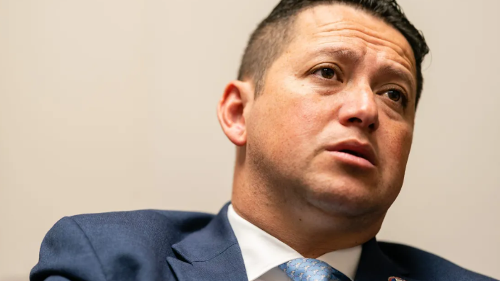 Thoughtful man discussing issues related to Texas politics news