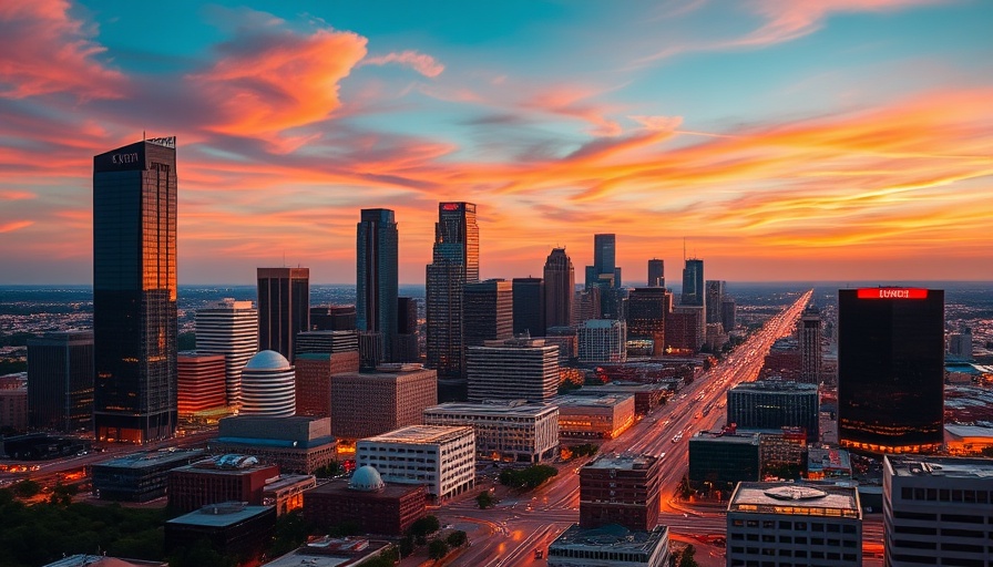 Austin local news featuring downtown skyline, vibrant cityscape.