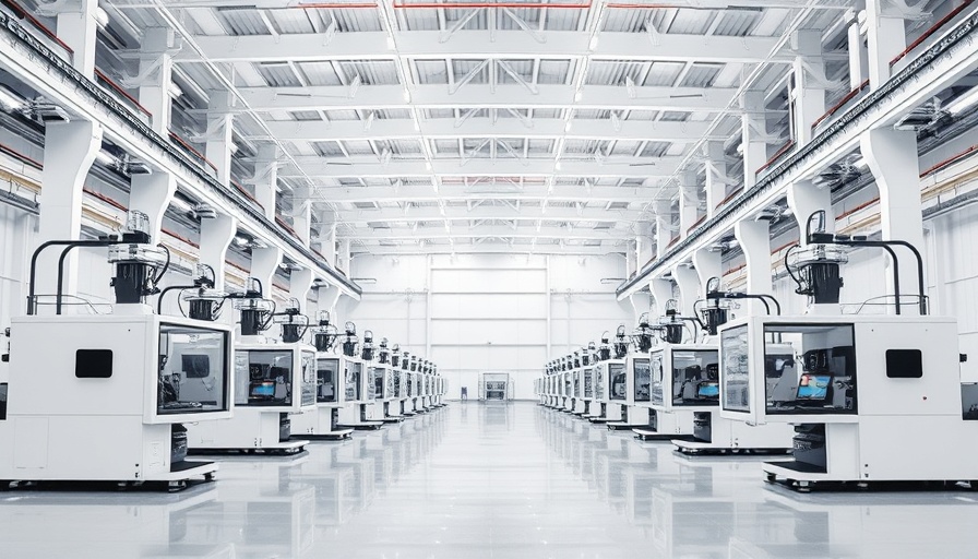 Industrial development machines in Austin's economic sector.
