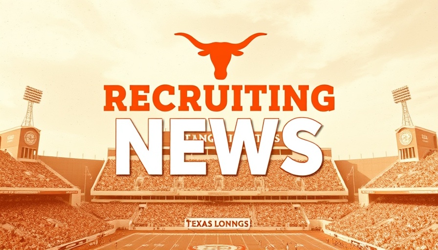 Malakai Lee Texas Longhorns visit recruiting news graphic.