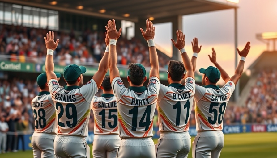 Texas Super Kings victorious celebration over Knight Riders.