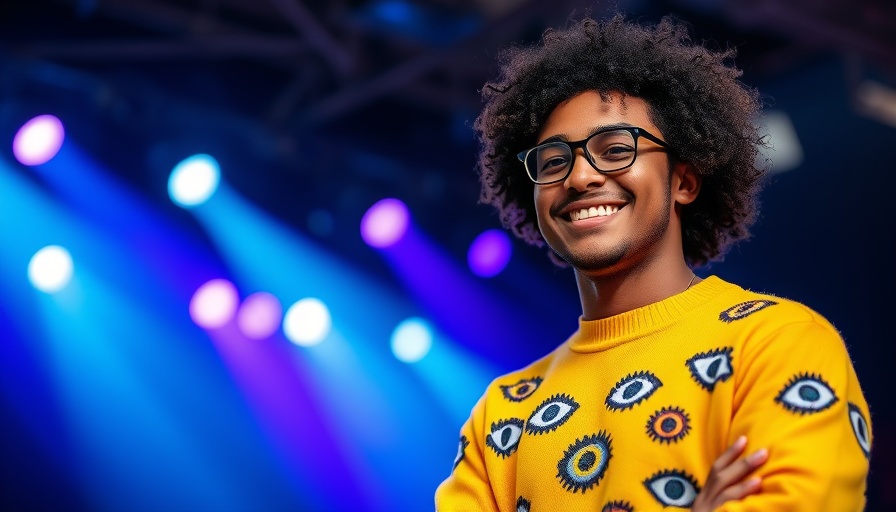 Mama Duke America's Got Talent contestant smiling on stage.