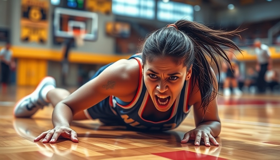 WNBA scores: Player on court after being shoved.