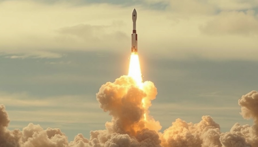 SpaceX rocket explosion with flames and smoke in the sky.