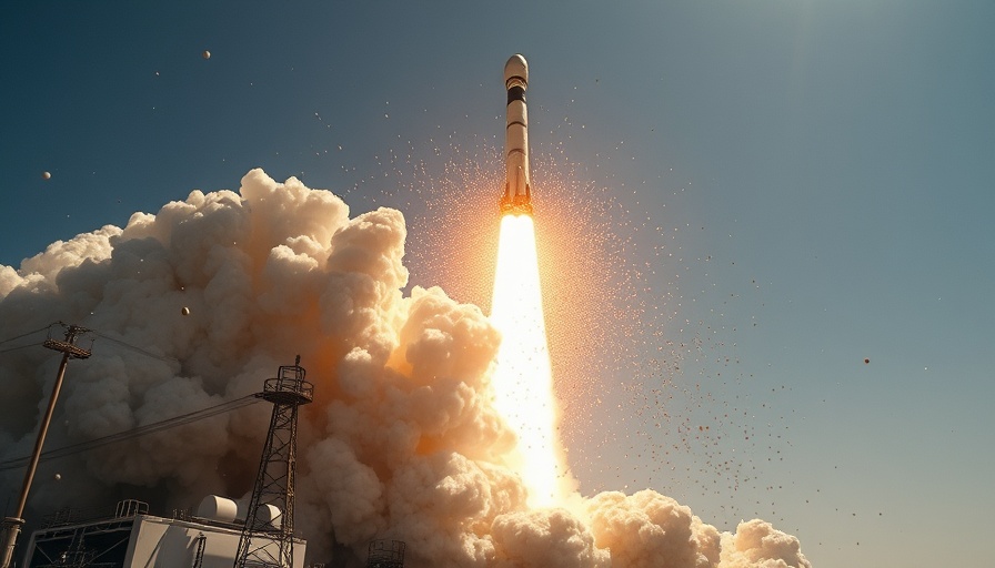 Dramatic SpaceX rocket explosion mid-air, flames and smoke billowing.