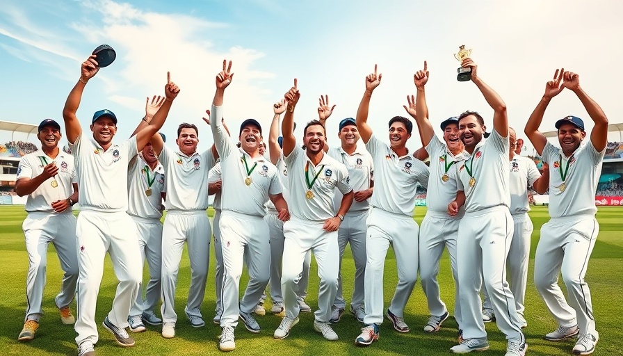 Washington Freedom cricket team celebrating victory with trophies.