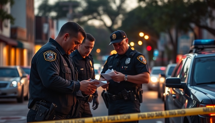 Southeast Austin homicide investigation scene with police presence.