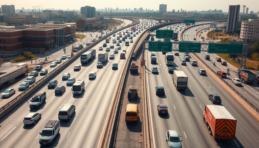 South MoPac toll expansion with busy highway and construction.