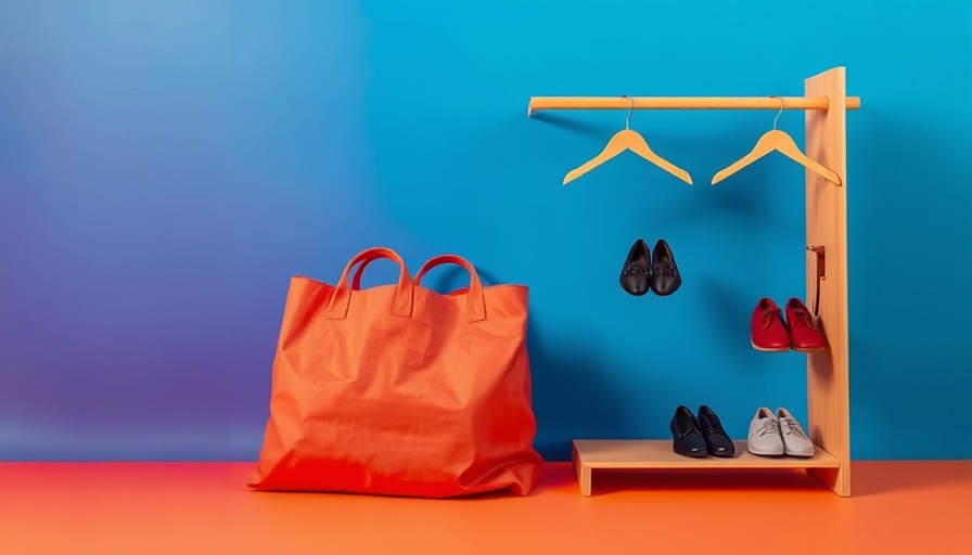 Colorful shoe storage solutions against vibrant backdrop.