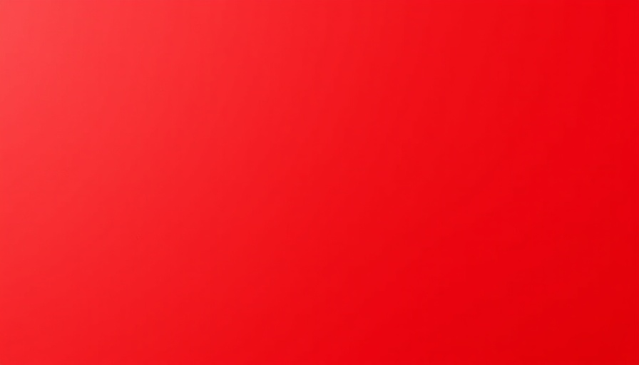 Plain red background for Texas AI regulation news