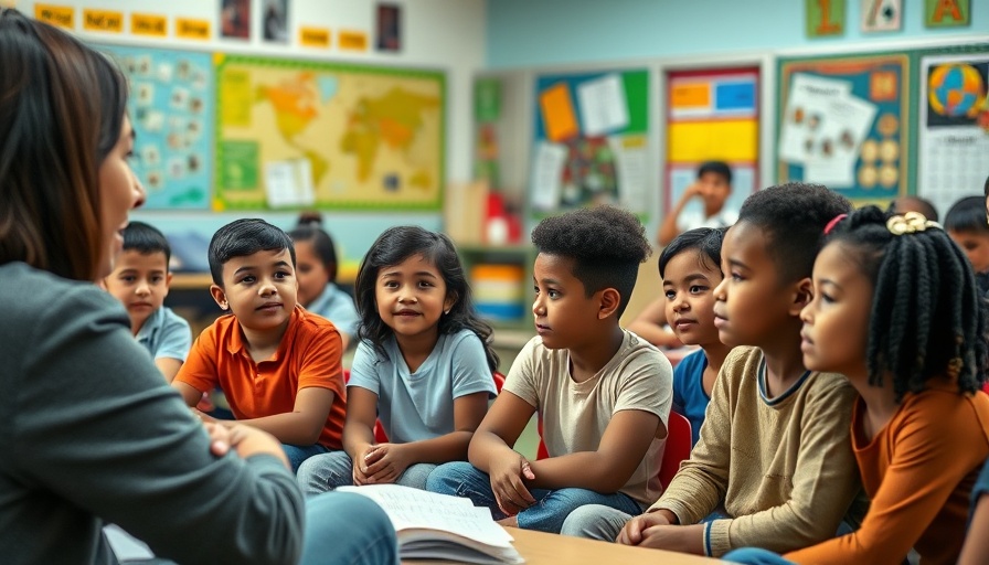 Students engaged in a Texas elementary school intervention program.