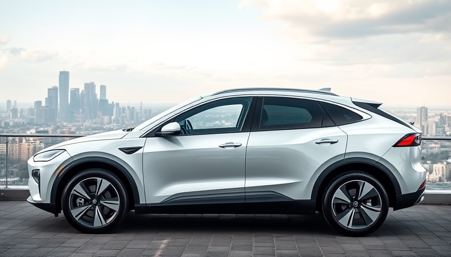 Modern electric SUV representing Austin startups.