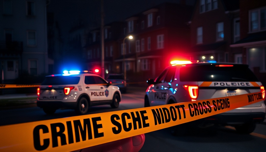 San Antonio crime reports police scene at night with emergency vehicles.