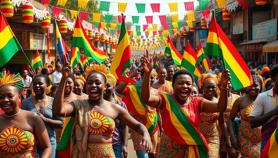 Festive celebration of Democratic Republic of the Congo National Day
