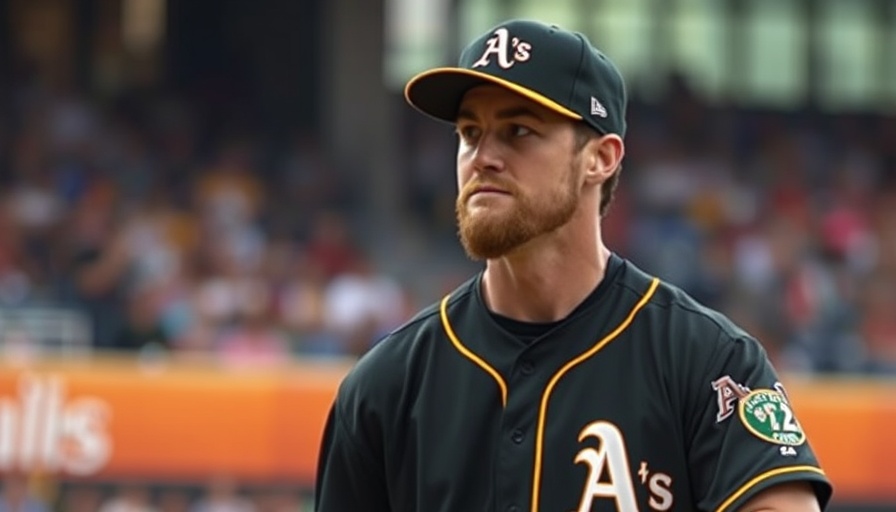 Athletics pitcher focused, potential trade speculation.