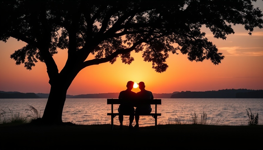 Dallas events: A couple enjoys a sunset by the lake.
