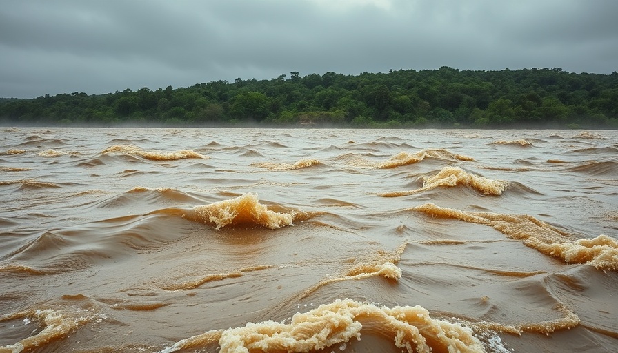 Hill Country floods with turbulent waters and lush greenery