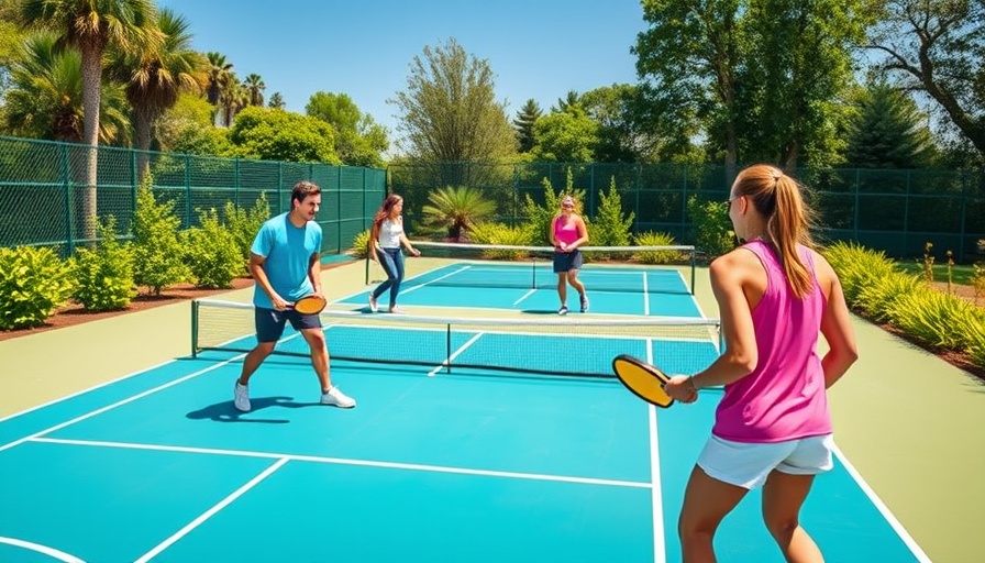 Ace Pickleball Club Frisco vibrant court action