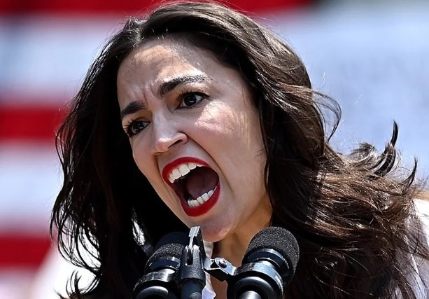 AOC losing her mind.