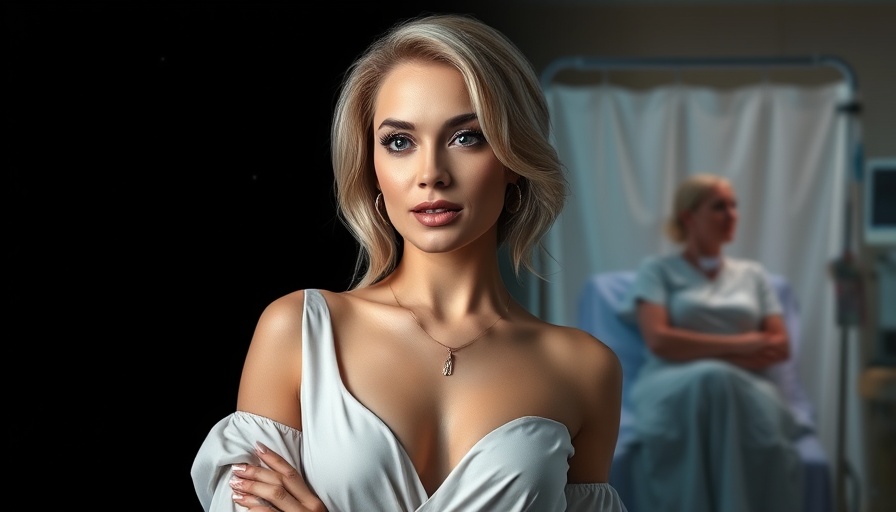 Contrasting fashion health risks in glam and hospital settings.