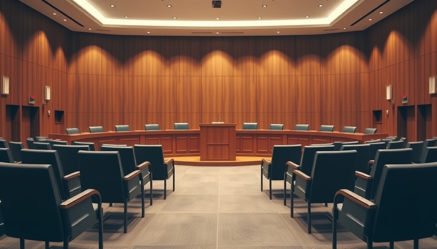 City council meeting room setup for Highland Village City Council updates.
