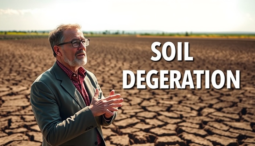 Expert discusses soil degradation's impact on nutrition of fruits and vegetables.