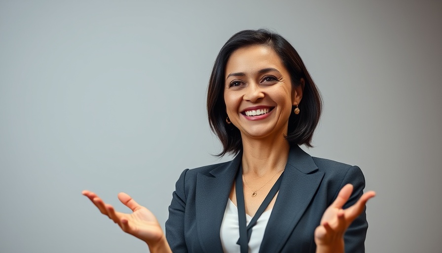 Parenting challenges and solutions seminar banner with smiling woman.