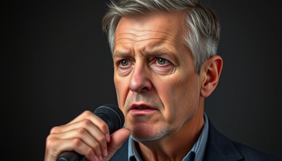 Middle-aged man discussing liver health, worst drinks for your liver.