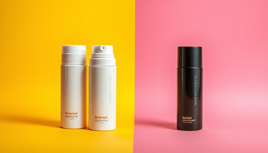 Best deodorants 2025, stylish deodorant bottles on vibrant backgrounds.