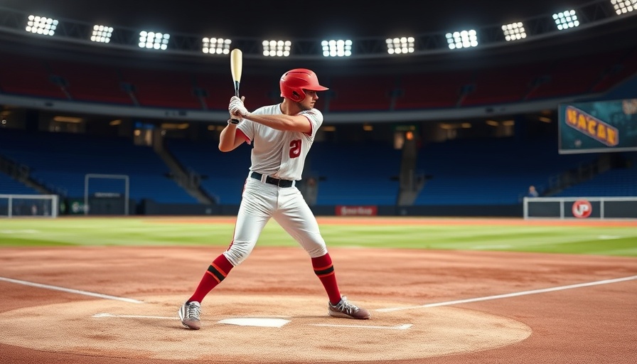 Softball player in action, dynamic pitch hit, vibrant sports scene.